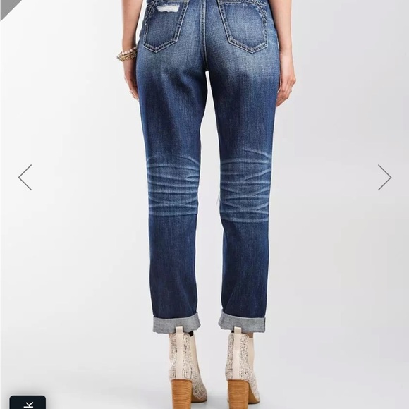 Buckle Black distressed Mom Jeans, size 29 - Picture 2 of 7